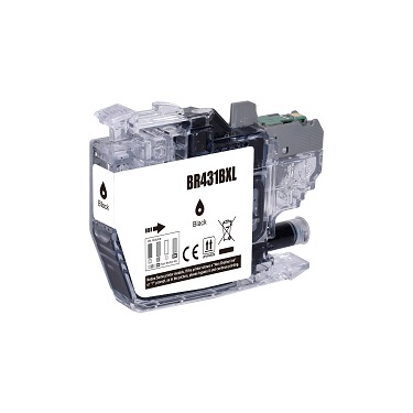 Compatible Brother LC431XL BK (Black) ink cartridge