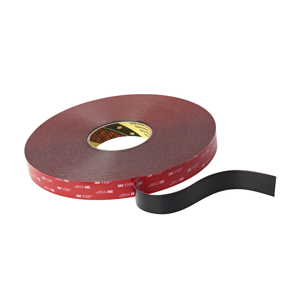 3M VHB Foam Tape 5952 Double-Sided 19mm x 33m Black