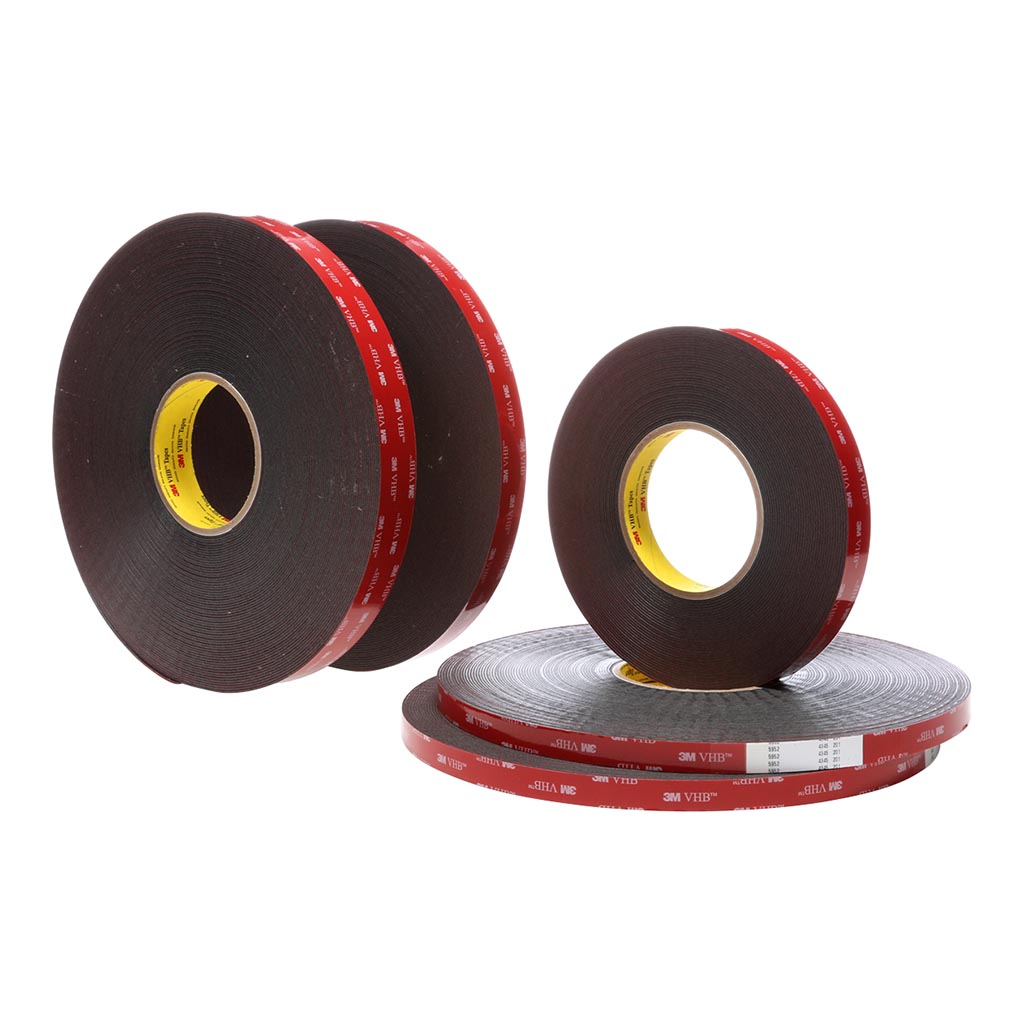 3M VHB Foam Tape 5952 Double-Sided 12.7mm x 33m Black