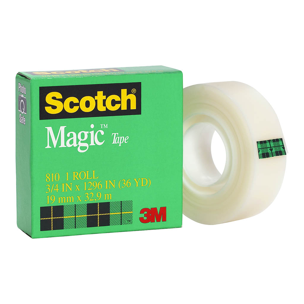 Scotch Magic Tape 810 19mmx33m