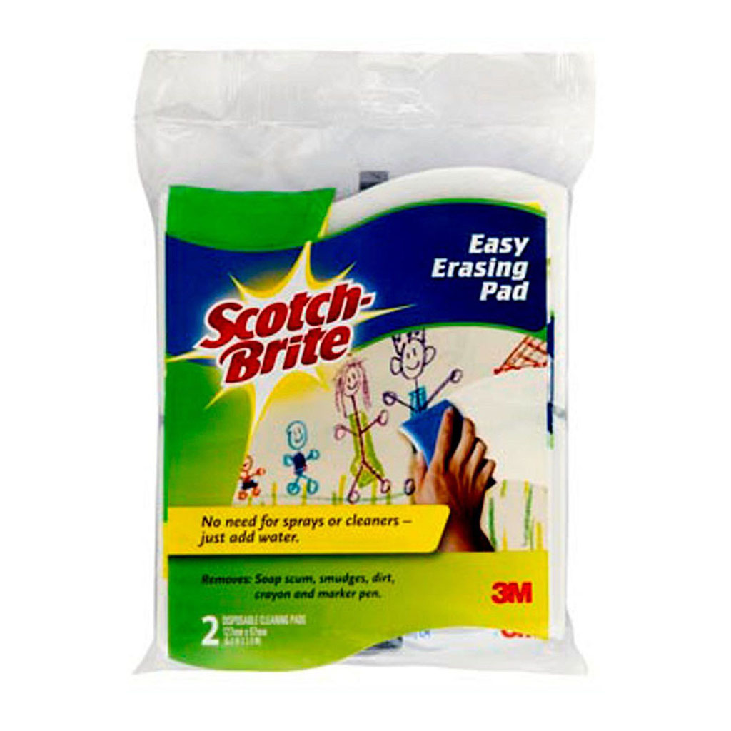 Scotch-Brite Easy Erasing Pad 832-2, Pack of 2