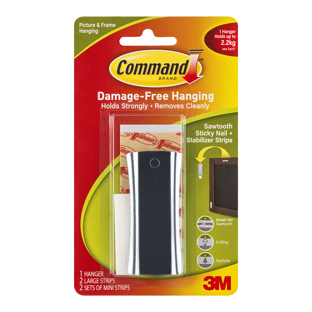 Command Picture Hanger 17047 Large Metal Universal