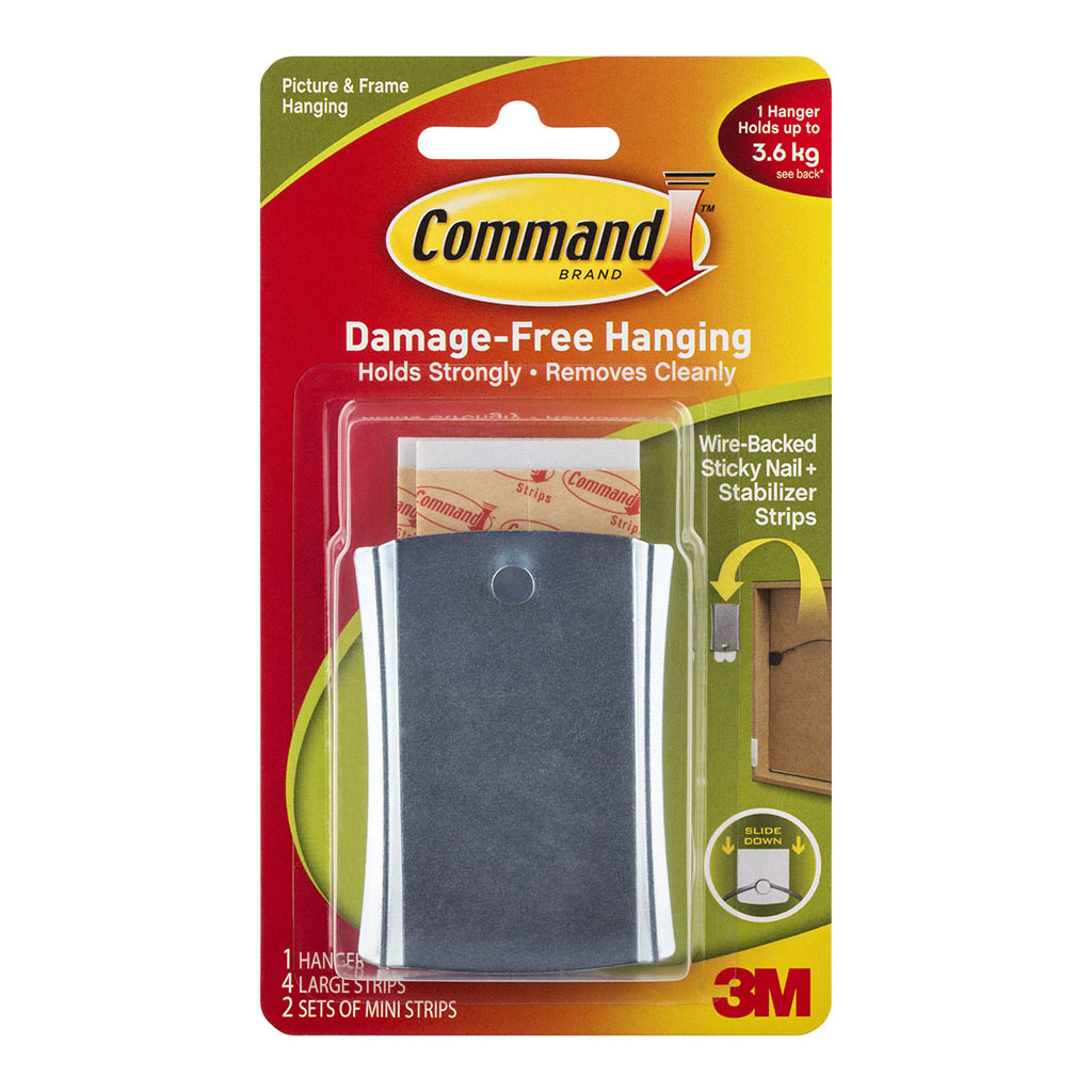 Command Picture Hanger 17048 Jumbo Metal Universal