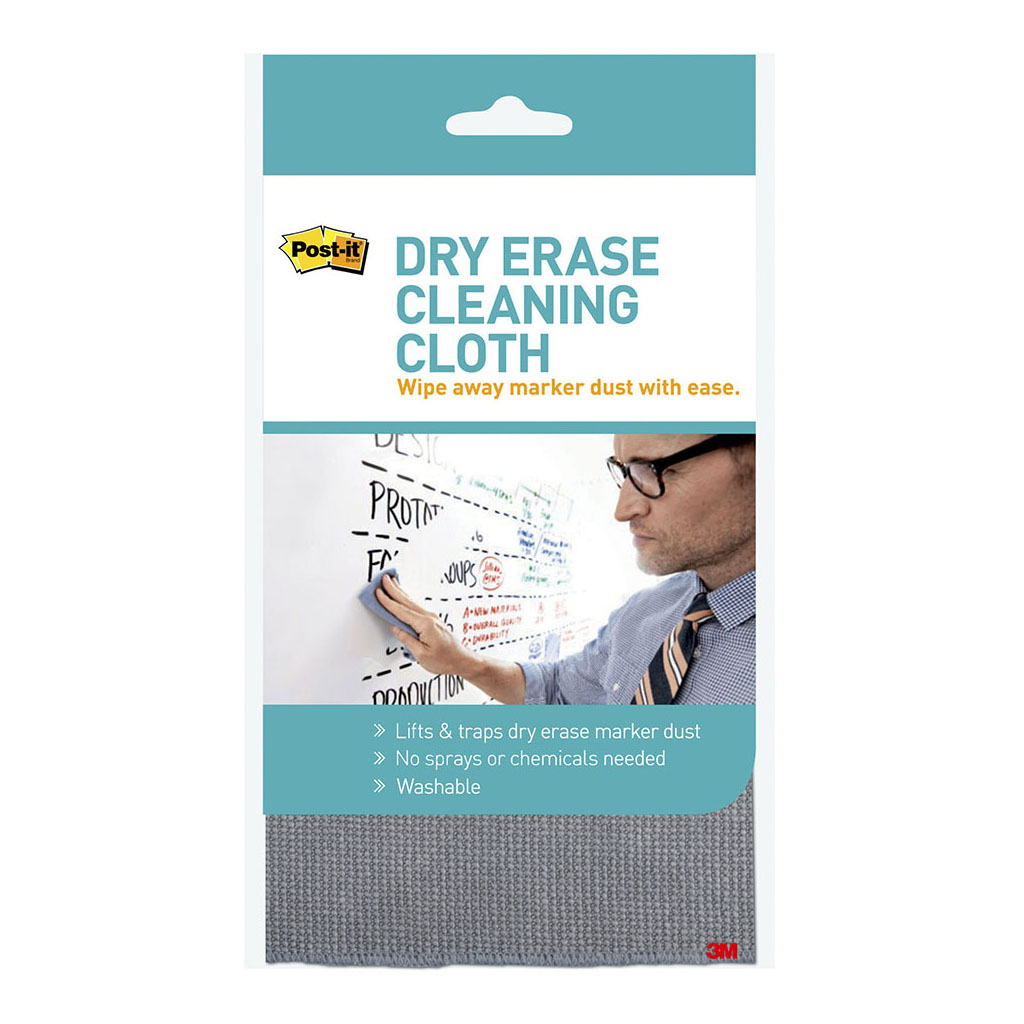 Post-it Whiteboard Cloth DEFCLOTH Dry Erase Micro-Fiber