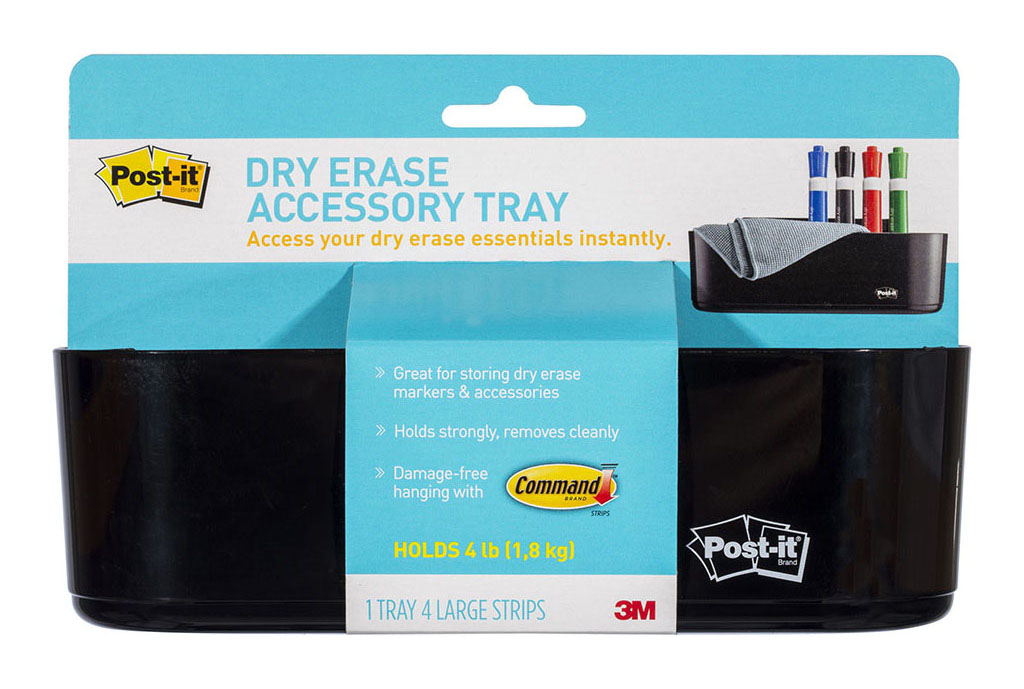 Post-it Whiteboard Tray DEFTRAY Dry Erase Accessory