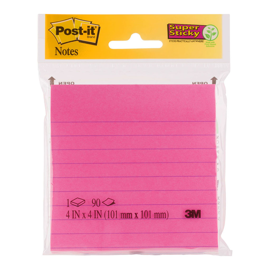 Post-it Jaipur Capetown Lined Notes 4490-SSMX 101mmx101mm