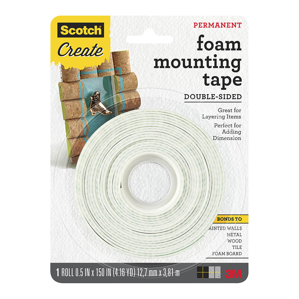 Scotch 4013-CFT Craft Mounting Tape 12.7mm x 3.81m