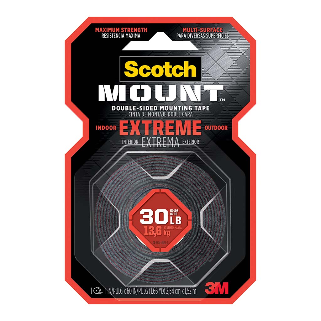 Scotch Extreme Mounting Tape 414H-DC 2.5cm x 1.5m