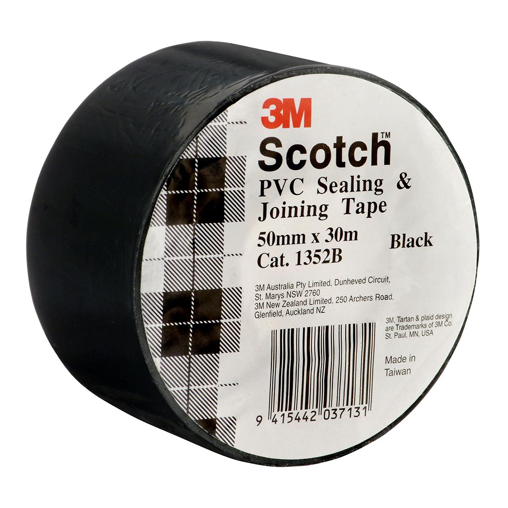 (image for) Scotch Seal and Join Tape 1352B 50mm x 30m Black