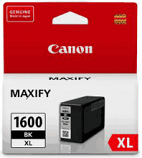 Genuine Canon PGI-1600XL Black Ink Cartridge