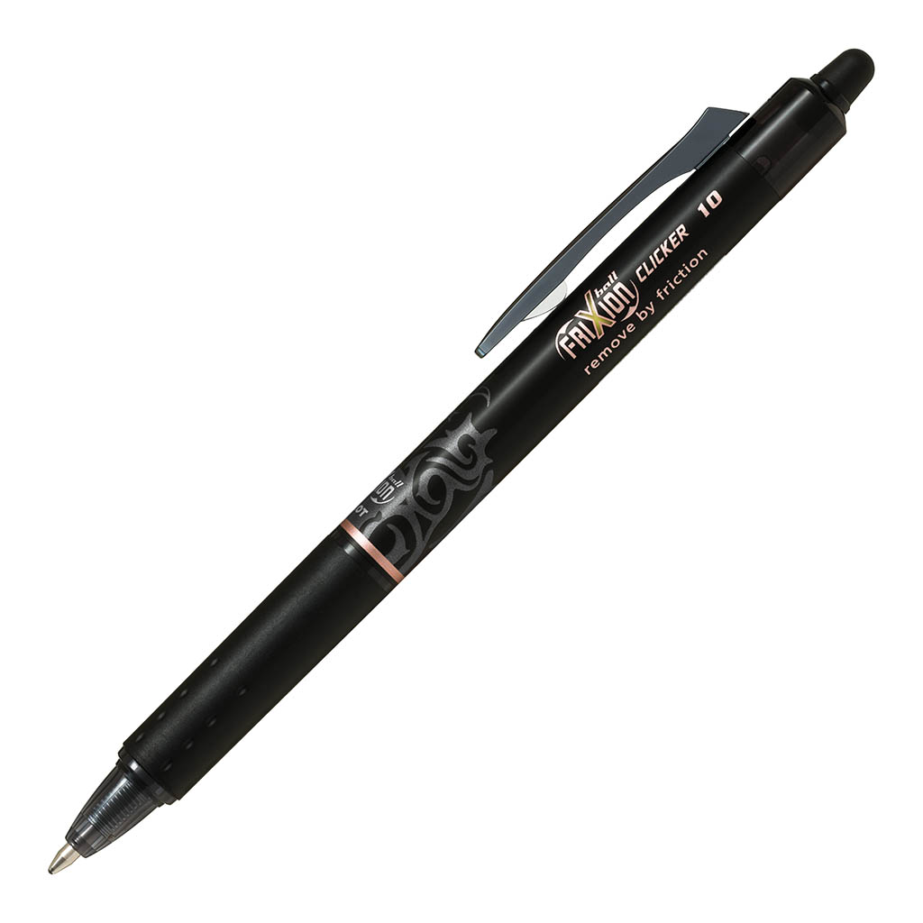 Pilot Frixion Clicker Erasable Broad Black (BLRT-FR10-B)