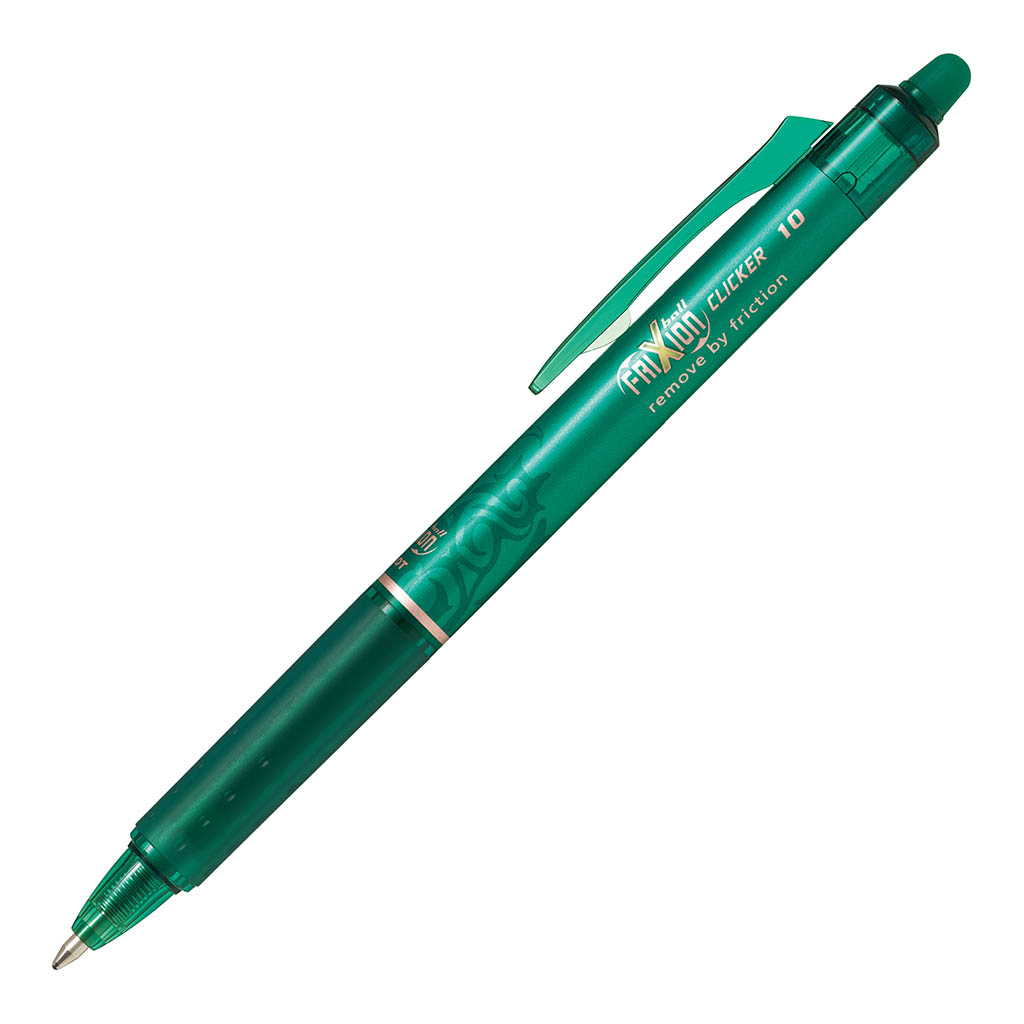 Pilot Frixion Clicker Erasable Broad Green (BLRT-FR10-G)