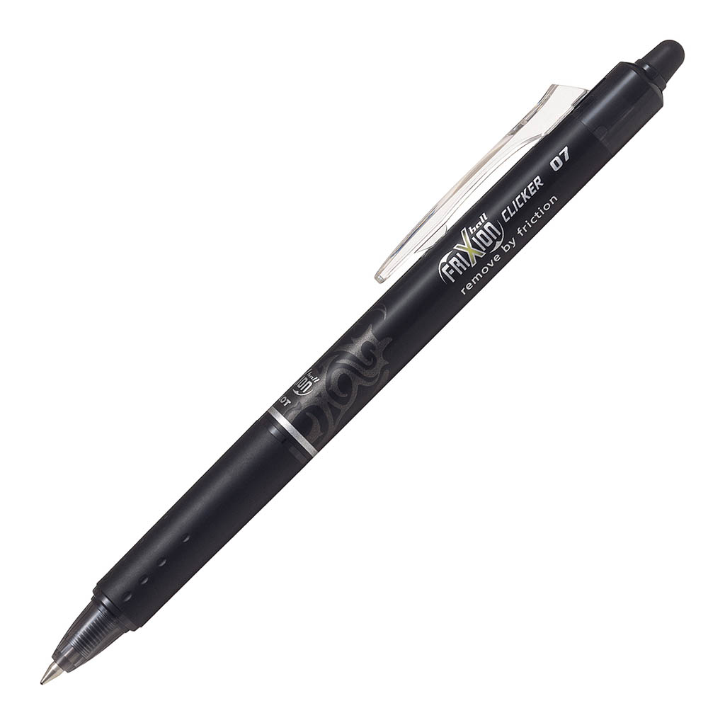 Pilot Frixion Clicker Erasable Fine Black (BLRT-FR7-B)