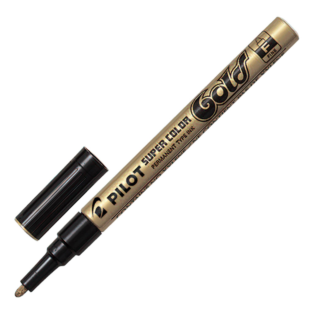 Pilot Super Colour Paint Marker Fine Gold (SC-G-F)