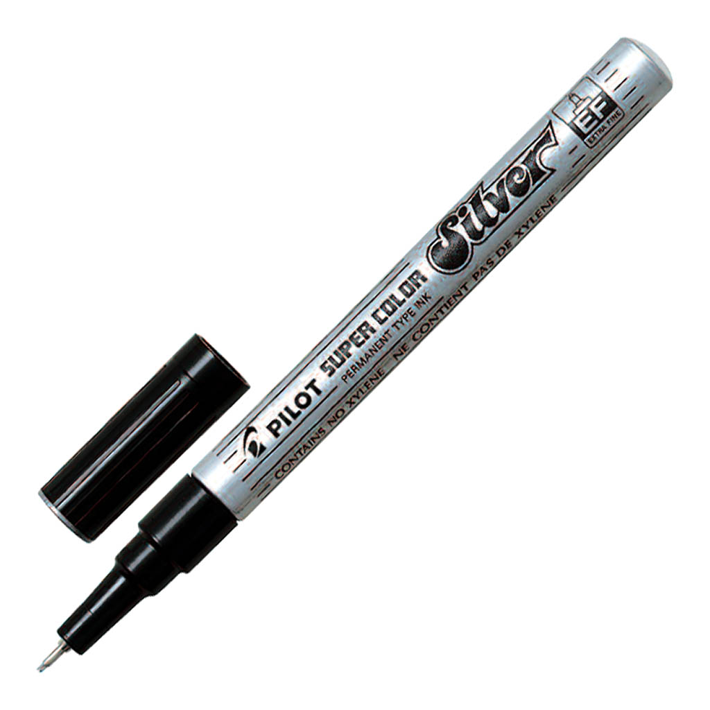 Pilot Super Colour Paint Marker Extra Fine Silver (SC-S-EF)