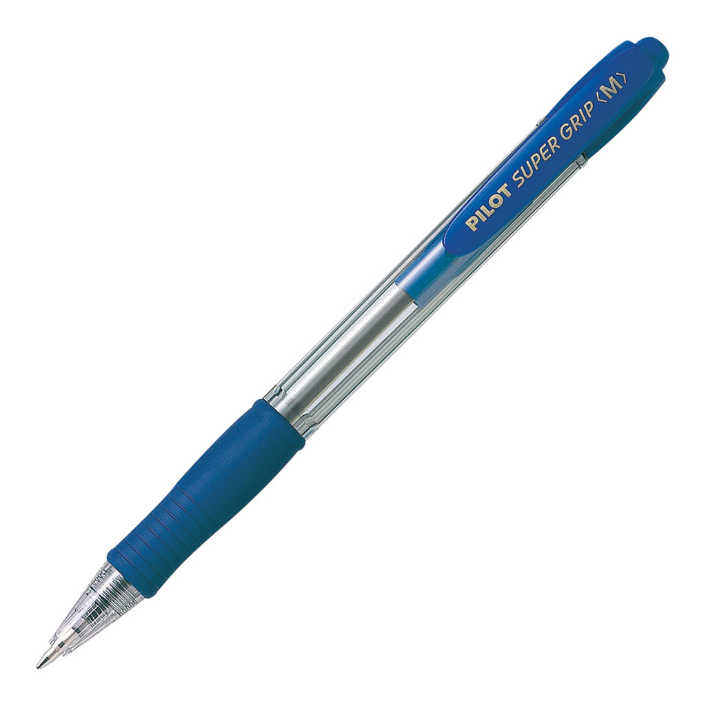 Pilot Super Grip Ballpoint Medium Blue (BPGP-10R-M-L-L)