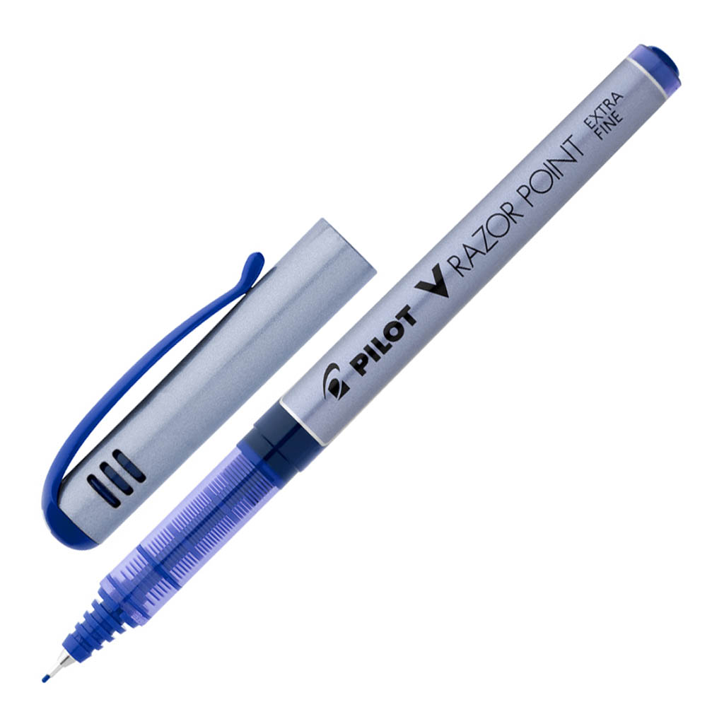 Pilot V-Razor Point Fibre Tip 0.4mm Blue (SW-V10P-L)