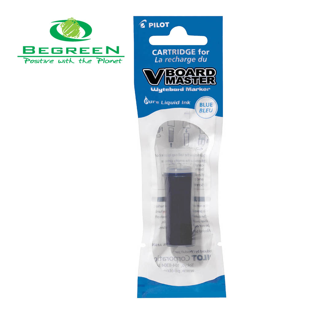 Pilot BeGreen V Board Whiteboard Marker Refill Blue (WBS-VBM-L) HS