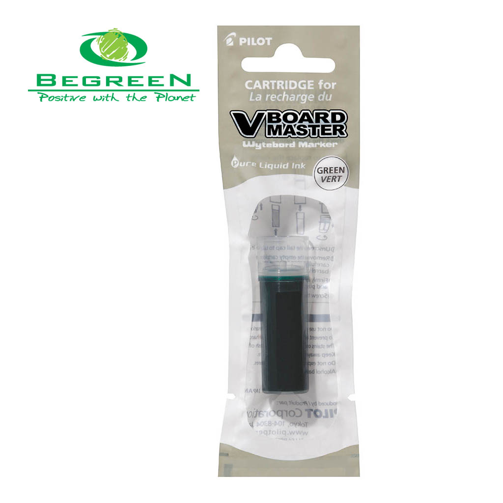 Pilot BeGreen V Board Whiteboard Marker Refill Green (WBS-VBM-G) HS