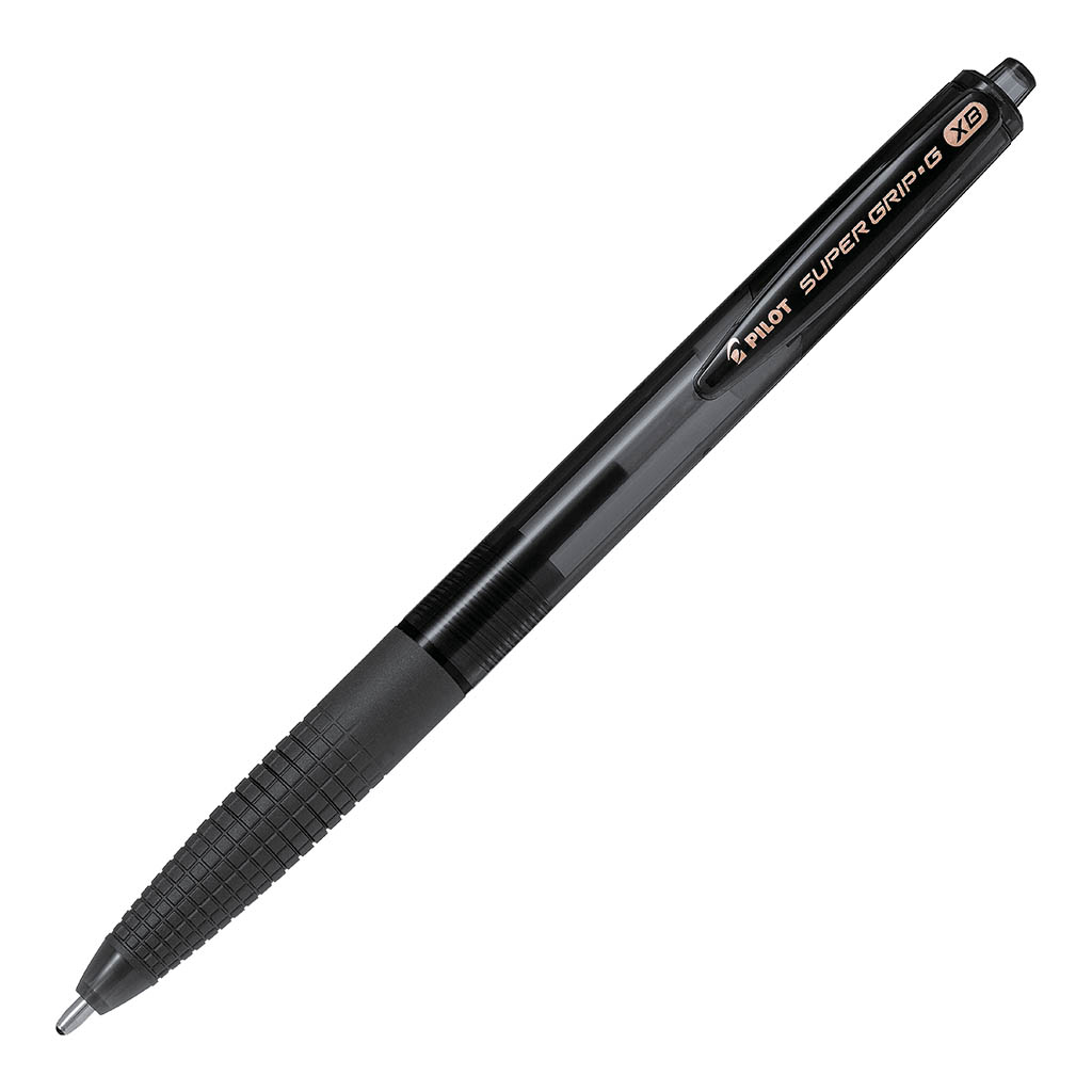 Pilot Super Grip G Retractable Ballpoint Extra Broad Black (BPGG-8R-XB-BB)