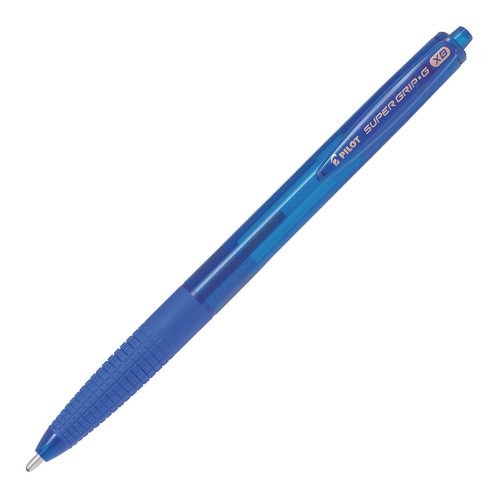 Pilot Super Grip G Retractable Ballpoint Extra Broad Blue (BPGG-8R-XB-LL)