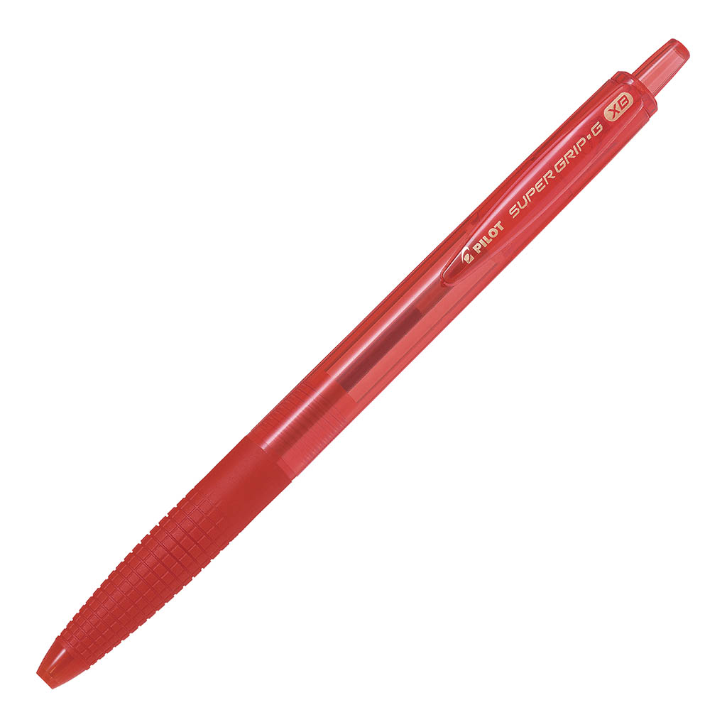 Pilot Super Grip G Retractable Ballpoint Extra Broad Red (BPGG-8R-XB-RR)