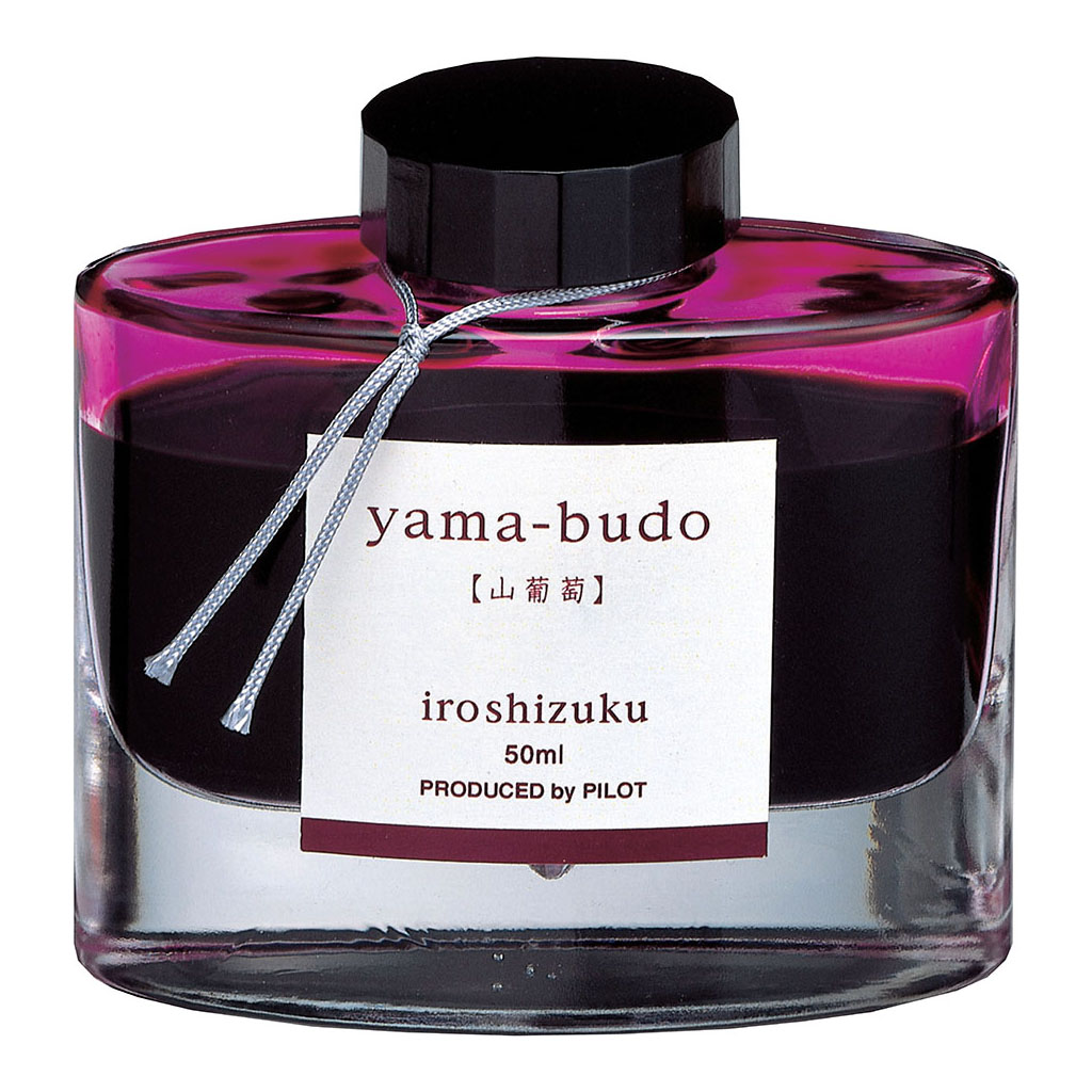 (image for) Pilot Iroshizuku Ink 50ml Crimson Glory Vine Yama-budo (INK-50-YB-INT)