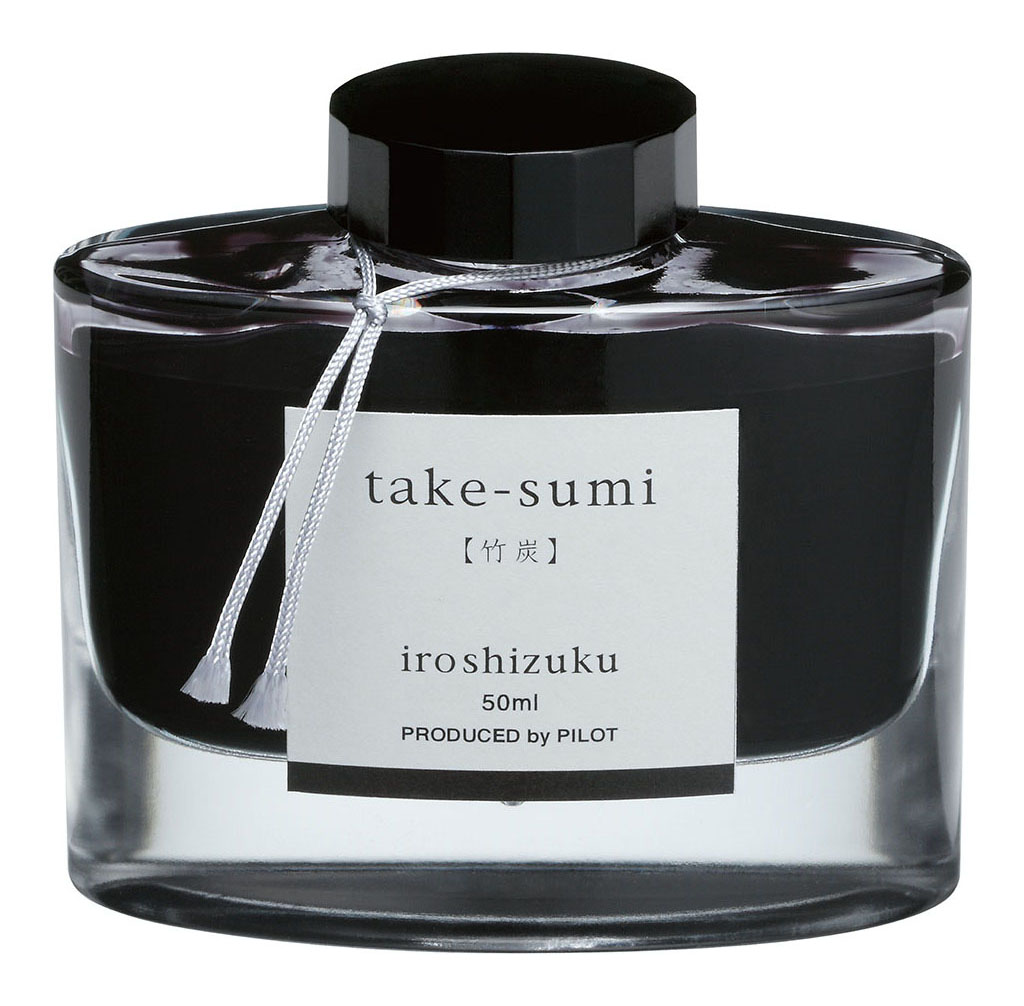 (image for) Pilot Iroshizuku Ink 50ml Bamboo Charcoal Take-sumi (INK-50-TAK-INT)