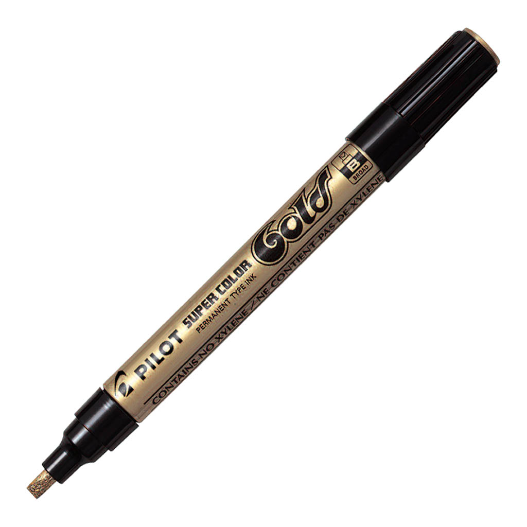 Pilot Super Colour Paint Marker Broad Gold (SC-G-B)