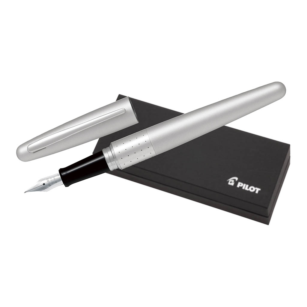 Pilot MR1 Fountain Pen Medium Silver (FP-MR1-M-SID)