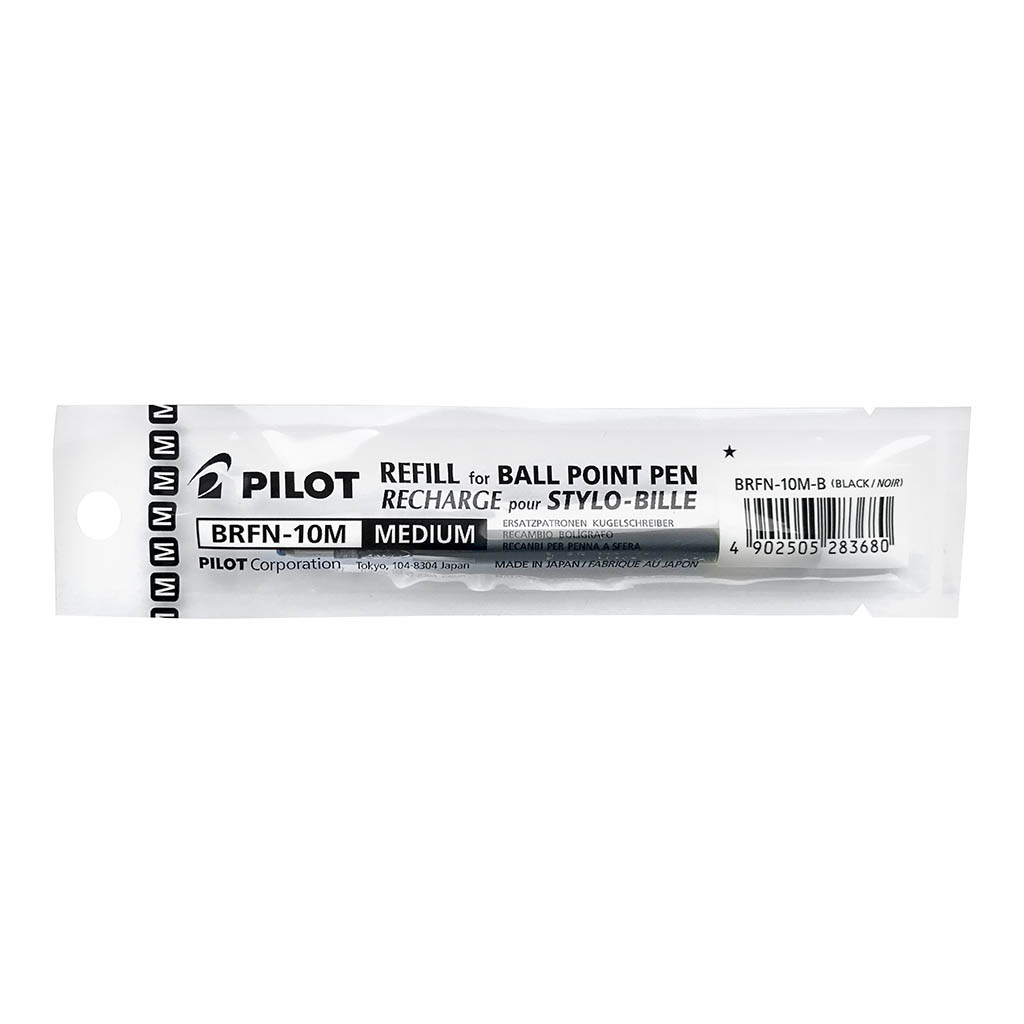 Pilot MR Ballpoint Refill Medium Black (BRFN-10M-B)