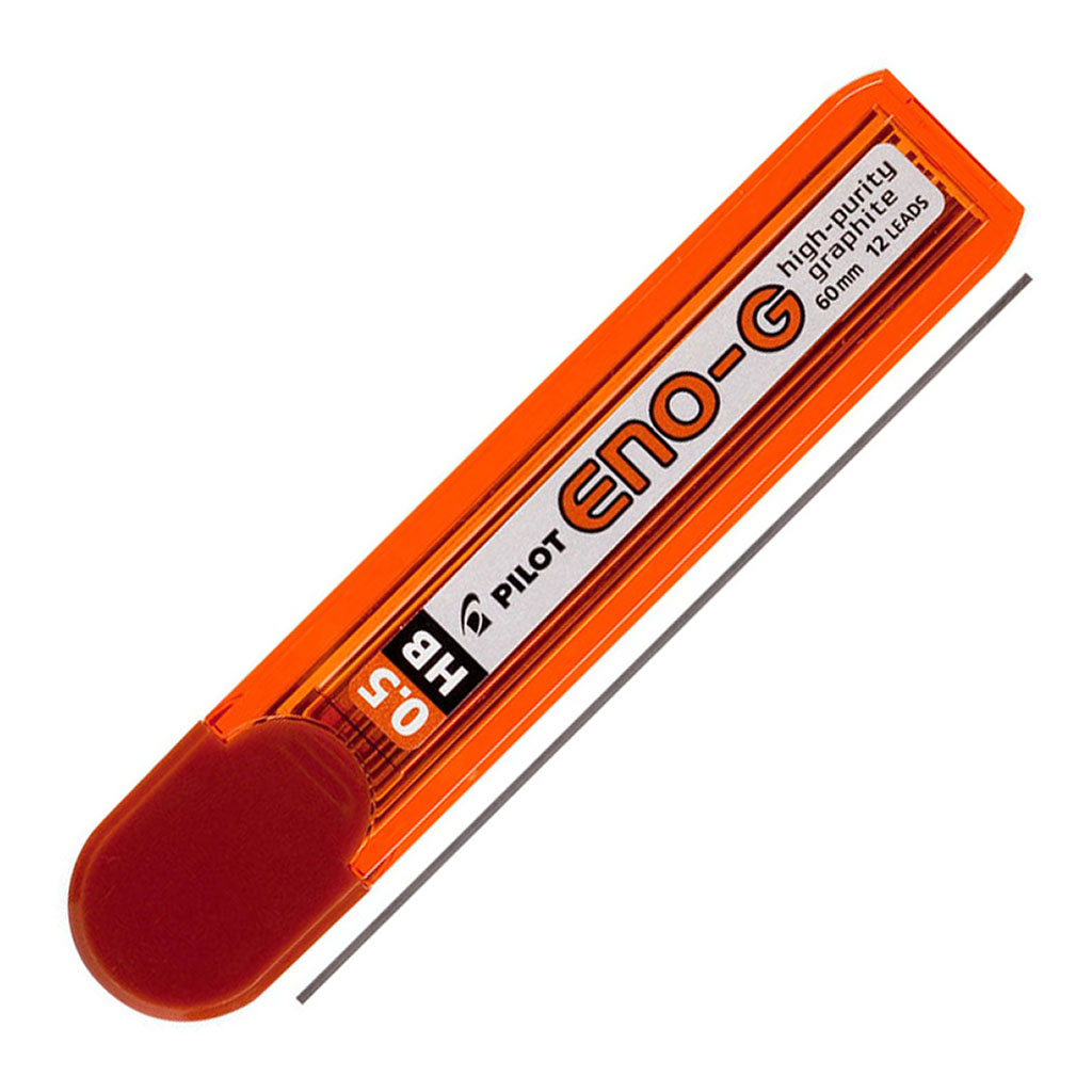 (image for) Pilot ENO-G Pencil Refill, Tube of 12 Leads (PL-5ENOG-HB)