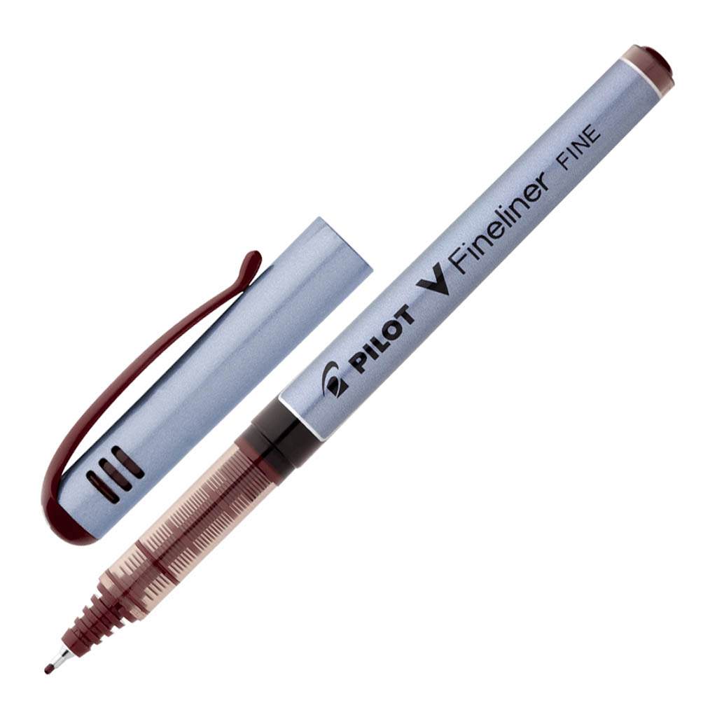 Pilot V-Fineliner Fibre Tip 0.5mm Brown (SW-VPP-BN)