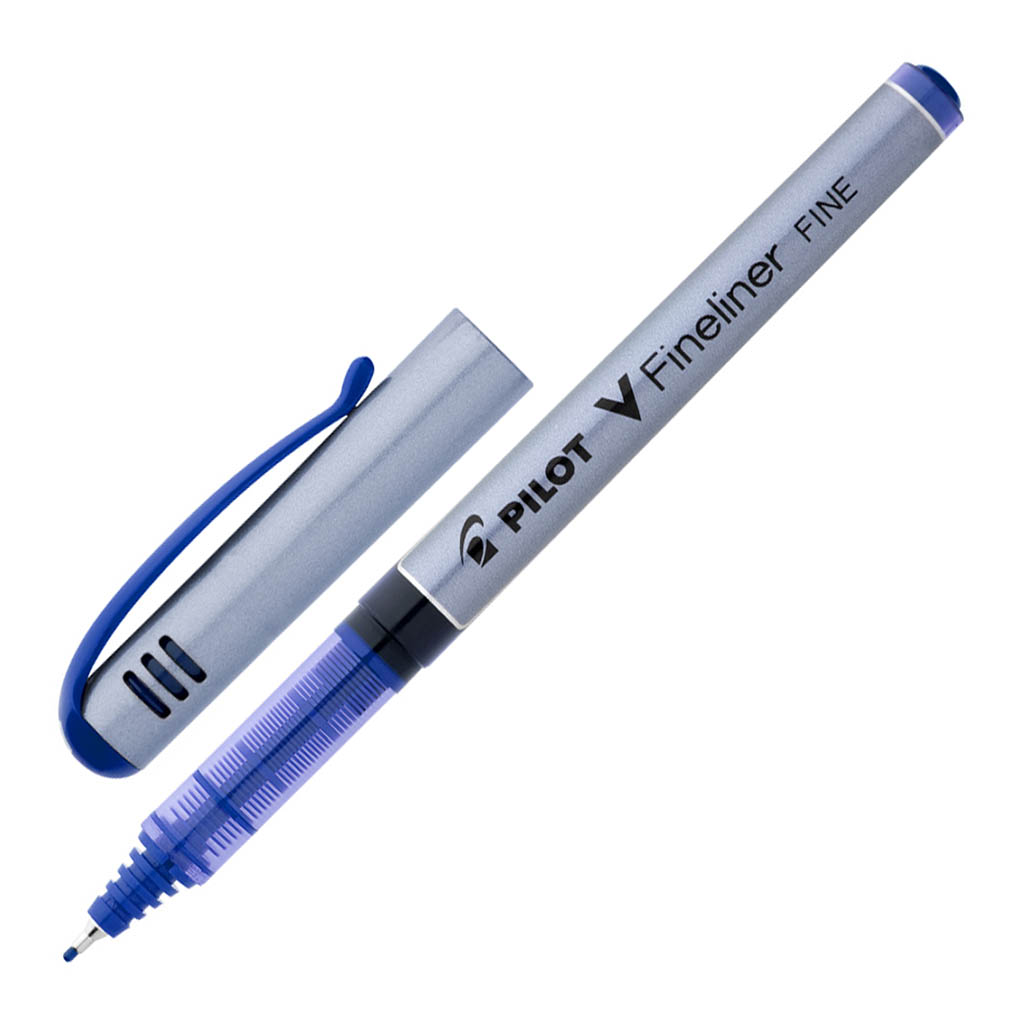 Pilot V-Fineliner Fibre Tip 0.5mm Blue (SW-VPP-L)