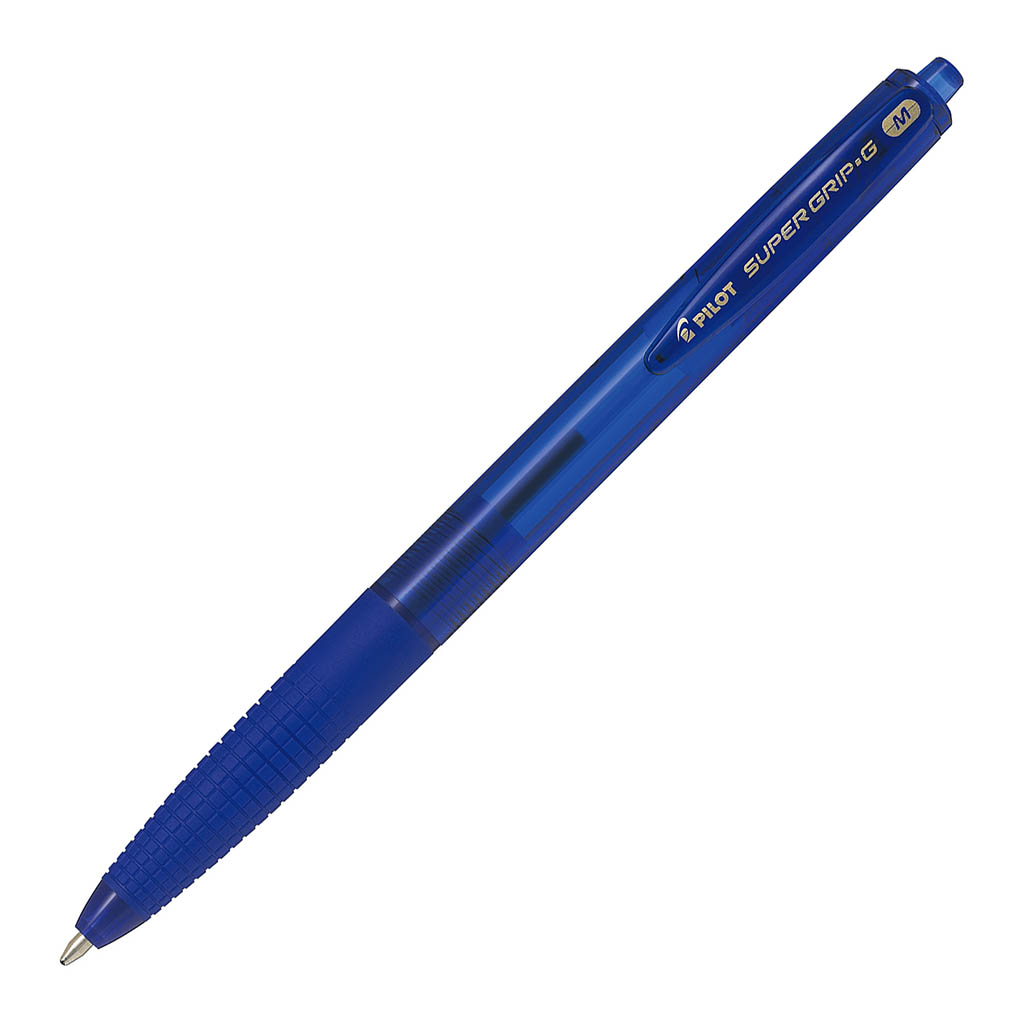 Pilot Super Grip G Retractable Ballpoint Medium Blue (BPGG-8R-M-LL)