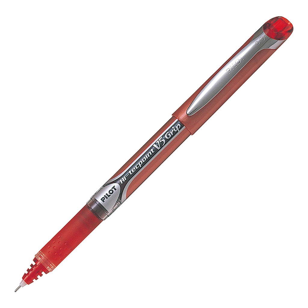 Pilot Hi-Tecpoint V5 Grip Rollerball Extra Fine Red (BXGPN-V5-R)