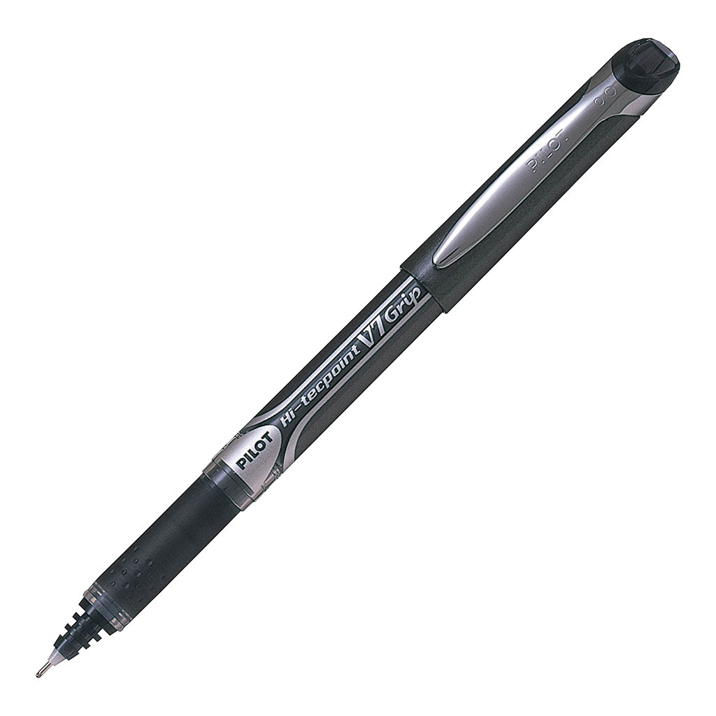 Pilot Hi-Tecpoint V7 Grip Rollerball Fine Black (BXGPN-V7-B)