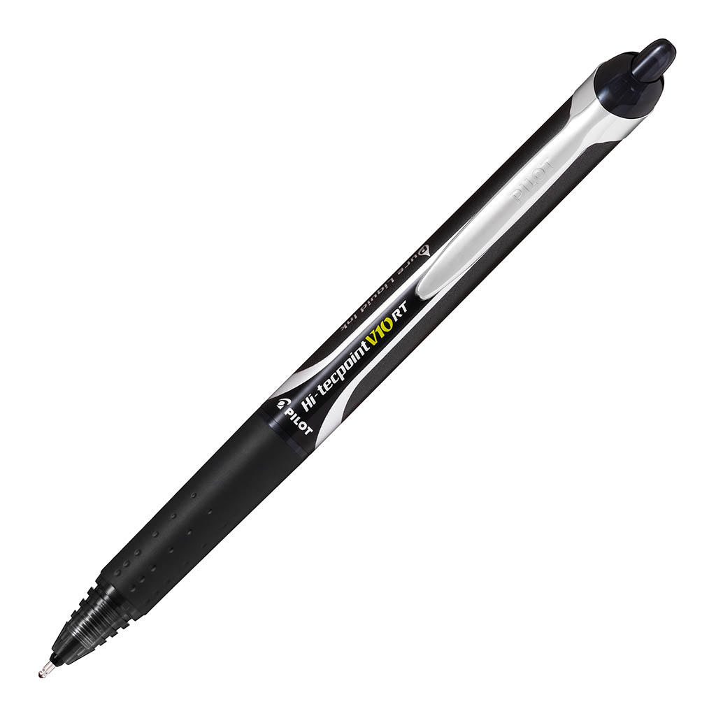 Pilot Hi-Tecpoint V10RT Rollerball Broad Black (BXRT-V10-B)