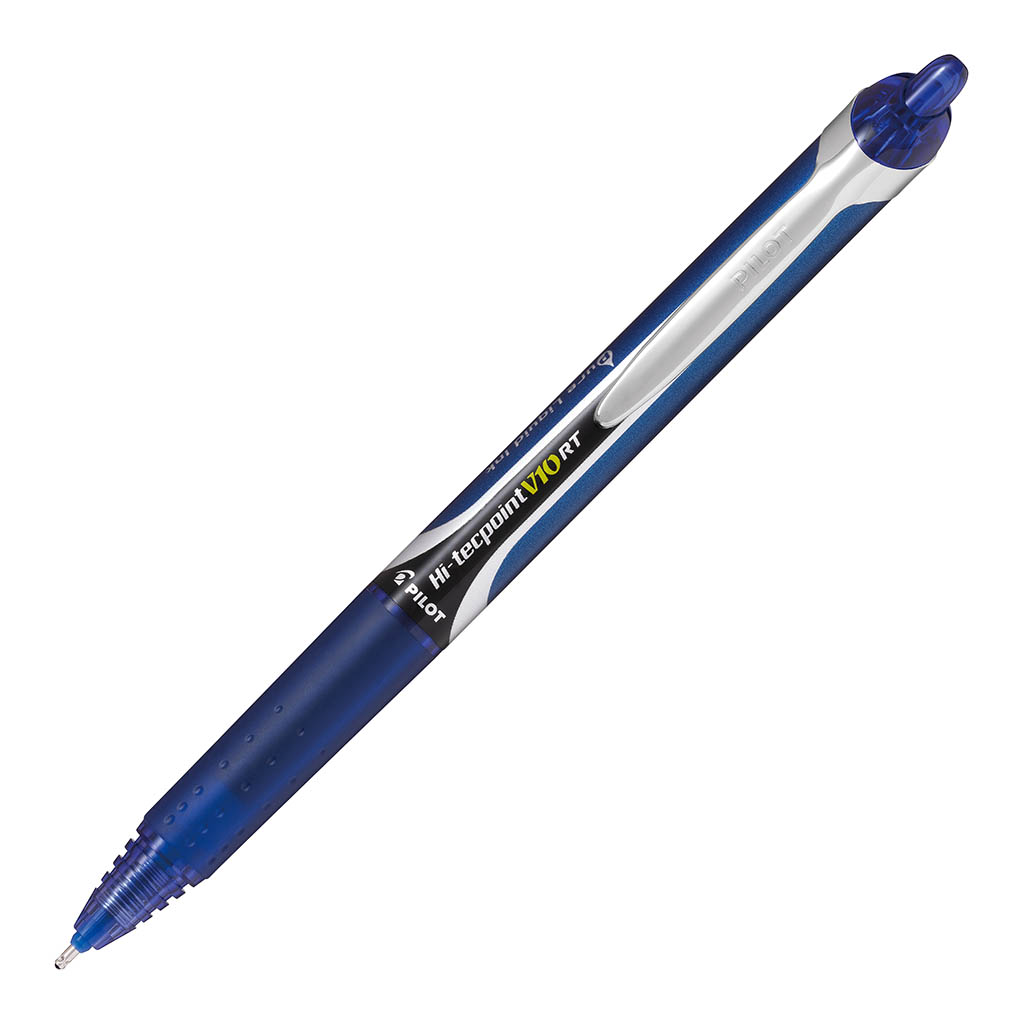 Pilot Hi-Tecpoint V10RT Rollerball Broad Blue (BXRT-V10-L)