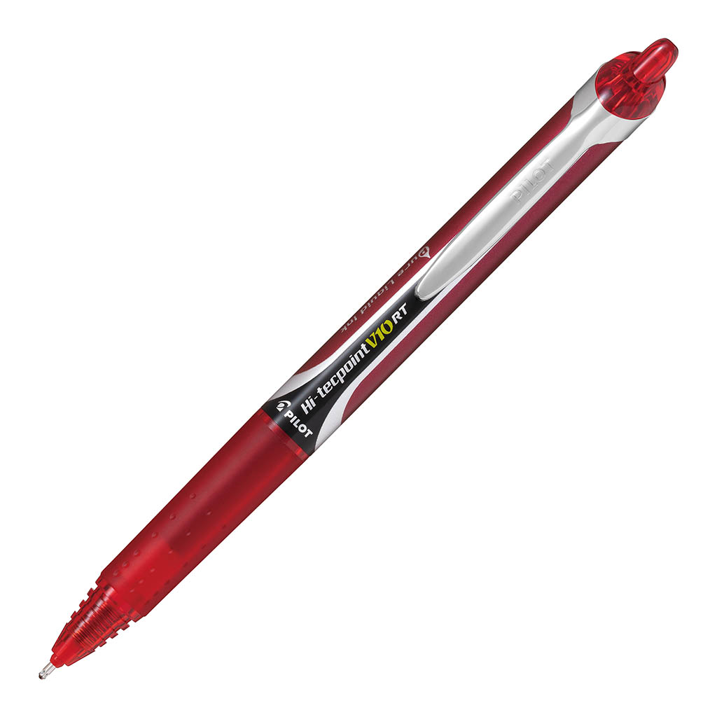 Pilot Hi-Tecpoint V10RT Rollerball Broad Red (BXRT-V10-R)