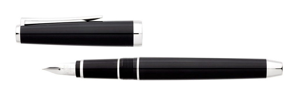 Pilot Falcon Metal Silver Trim Fountain Pen Fine (FE25SR-B-SF-NT)