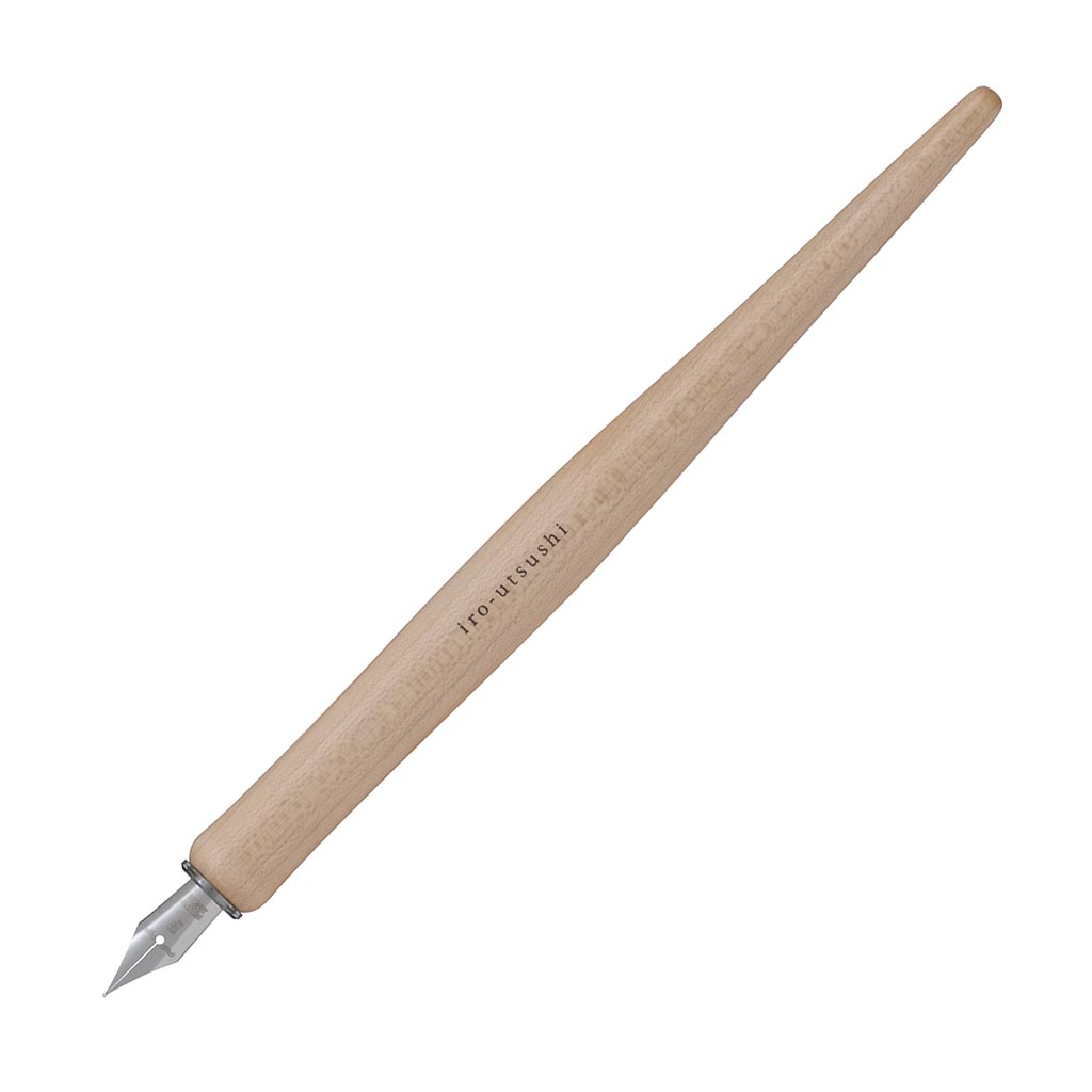 Pilot Iro-utsushi Dip Pen Wood Natural Fine (FIR-180K-M-F)