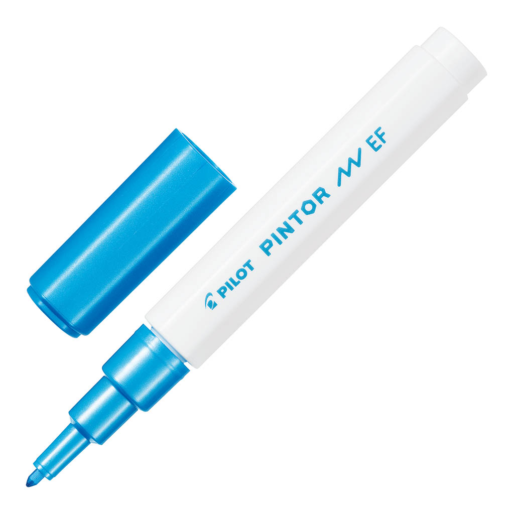 (image for) Pilot Pintor Marker Extra Fine Metallic Blue (SW-PT-EF-ML)