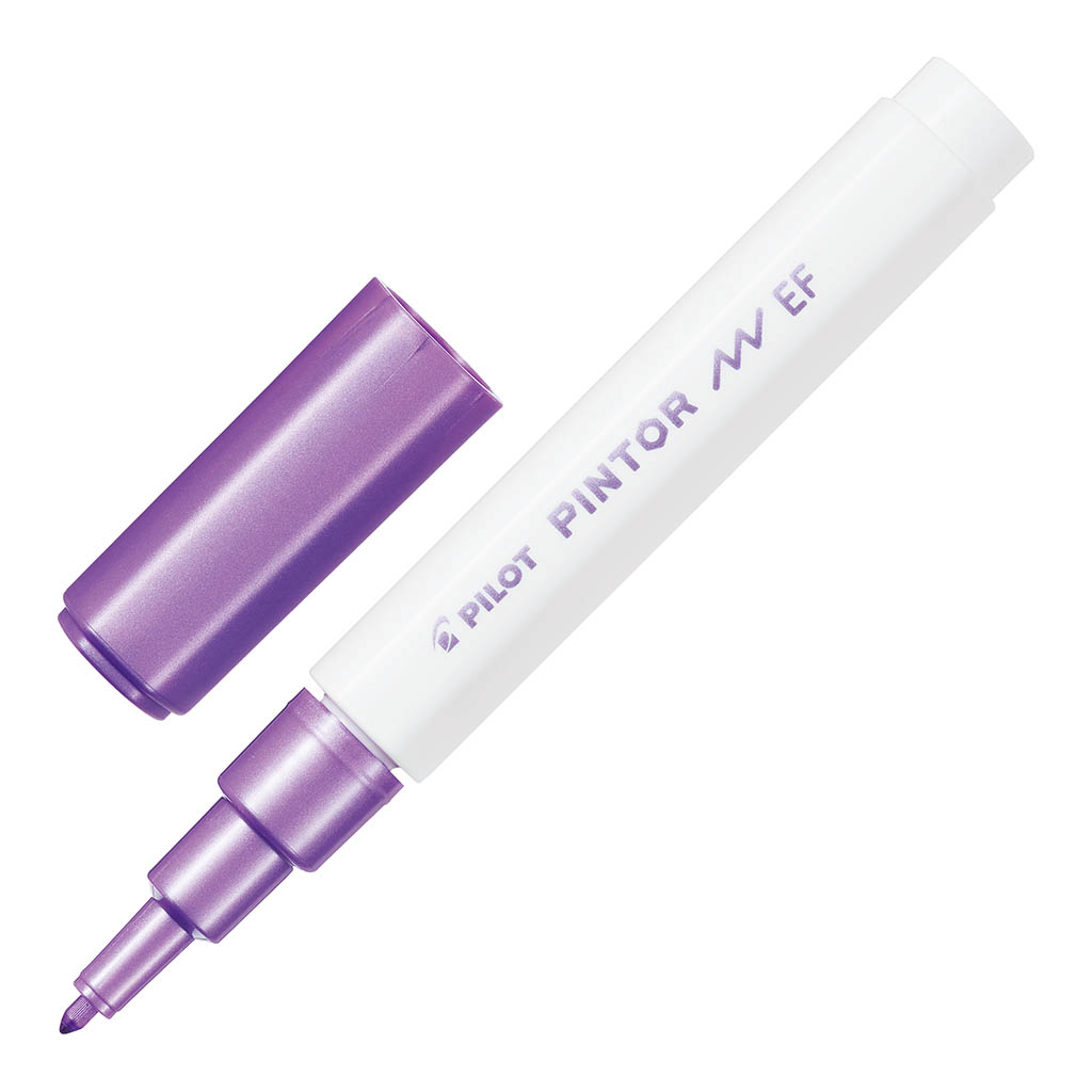 Pilot Pintor Marker Extra Fine Metallic Violet (SW-PT-EF-MV)