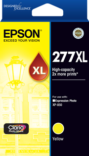 Genuine Epson 277XL High Capacity Yellow Ink Cartridge