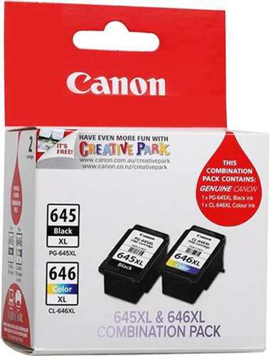 Genuine Canon PG645XL & CL646XL 2 Pack Combo (FREE SHIPPING)