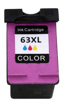 Remanufactured HP 63XL Tri Col Ink Cartridge (F6U63AA)