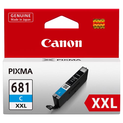 Genuine Canon CLI-681XXL Cyan Ink Cartridge