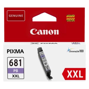 Genuine Canon CLI-681XXL Photo Blue Ink Cartridge