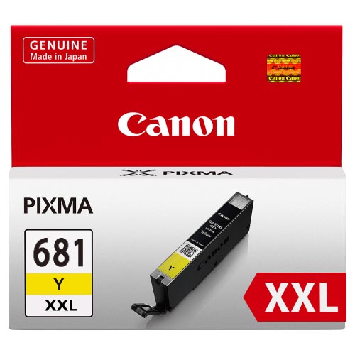 Genuine Canon CLI-681XXL Yellow Ink Cartridge